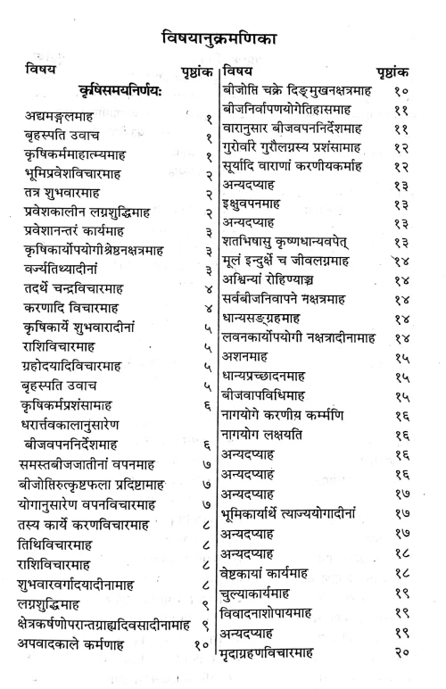 Baharspatya Krishishastram Tatha Krishikamdhenu